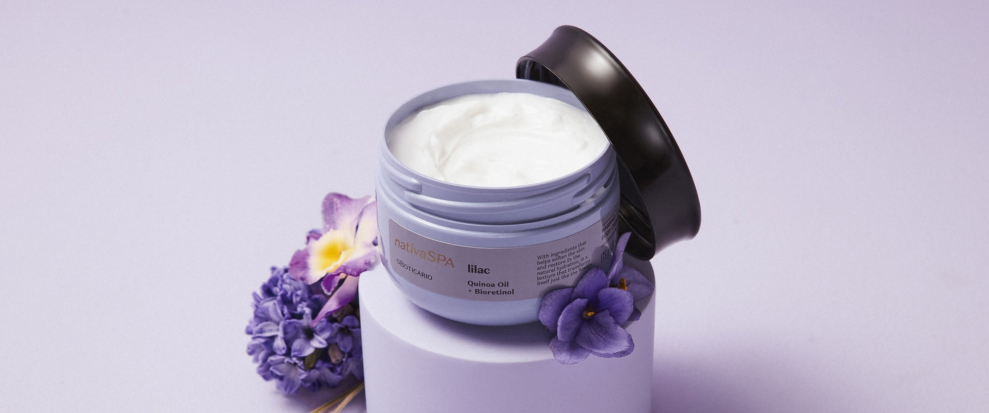 Product Deep Dive: Nativa SPA Lilac & Bio Retinol Whipped Oil Body Cream