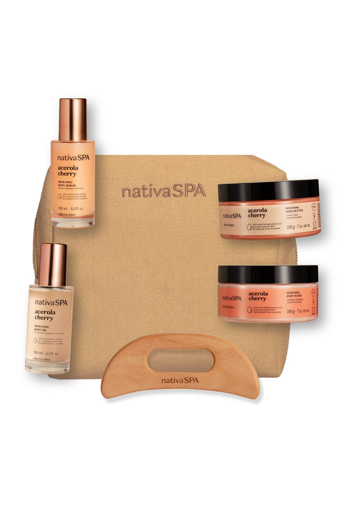 Nativa Spa Acerola Deluxe Gift Set - O Boticário US - Nativa SPA - Gifts