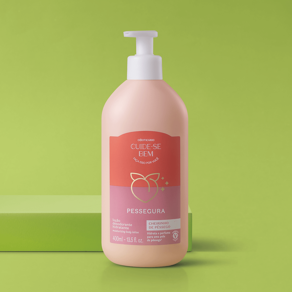 Cuide - se Bem Peach Body Lotion - Limited Edition - O Boticário US - Cuide - se Bem - Bath & Body