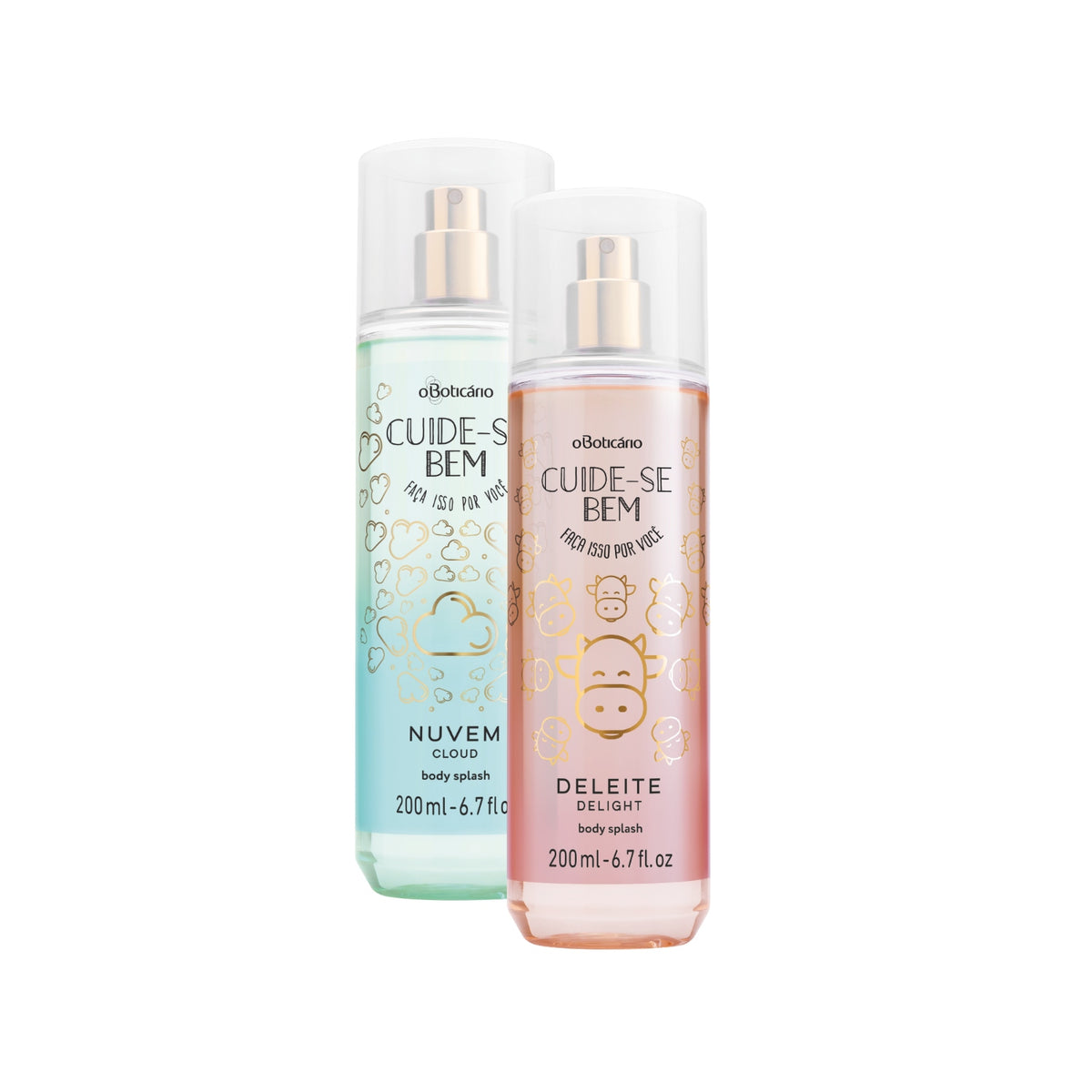 Cuide - se Bem Duo Body Splash Set - O Boticário US - Cuide - se Bem - Gifts