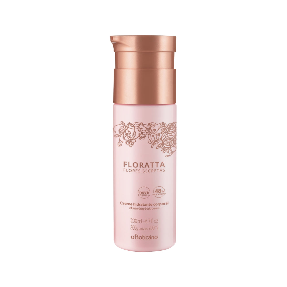 Floratta Secret Flowers Moisturizing Body Lotion - O Boticário US - Floratta - Bath & Body