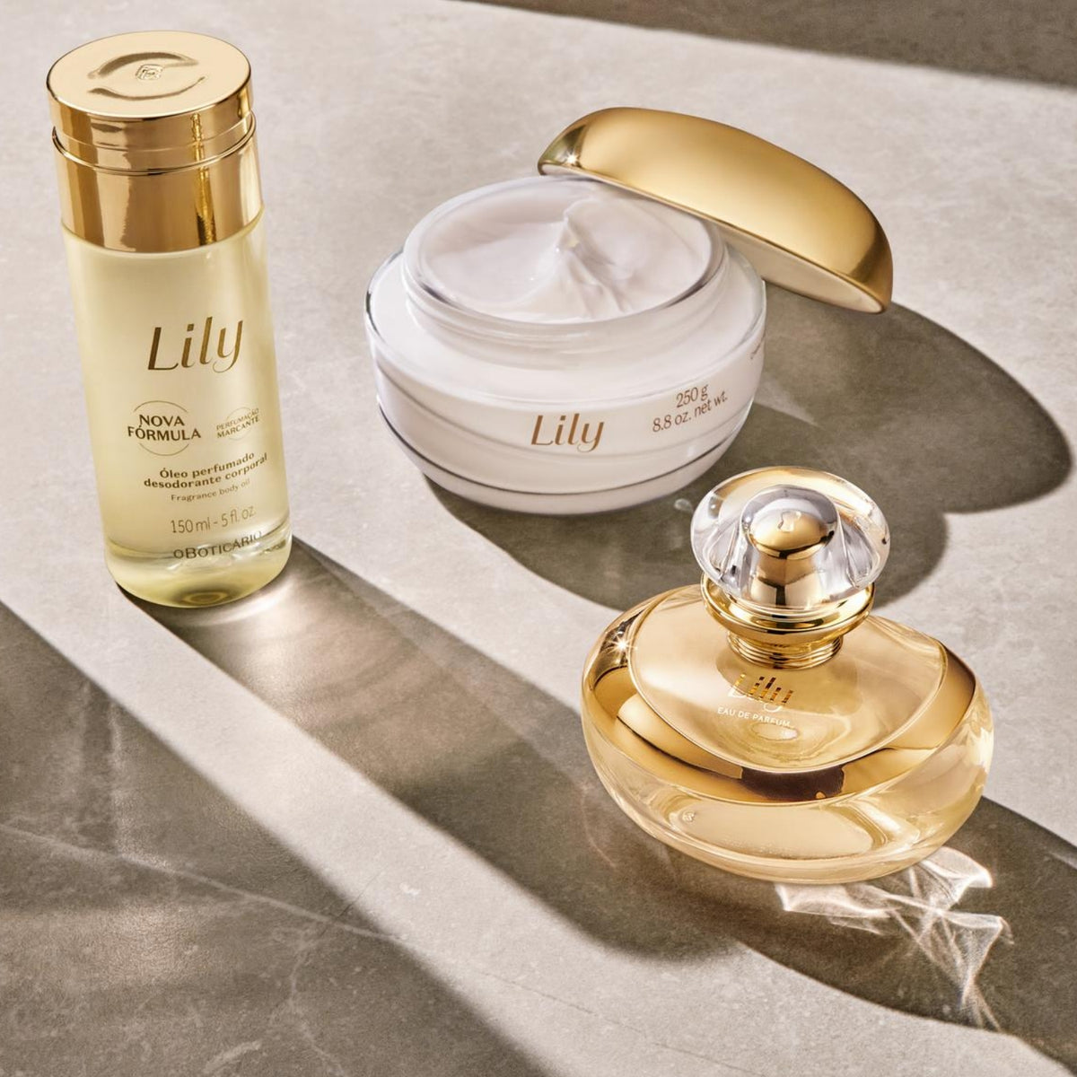 Lily Deluxe Eau de Parfum Set for Women - O Boticário US - Lily - Gifts