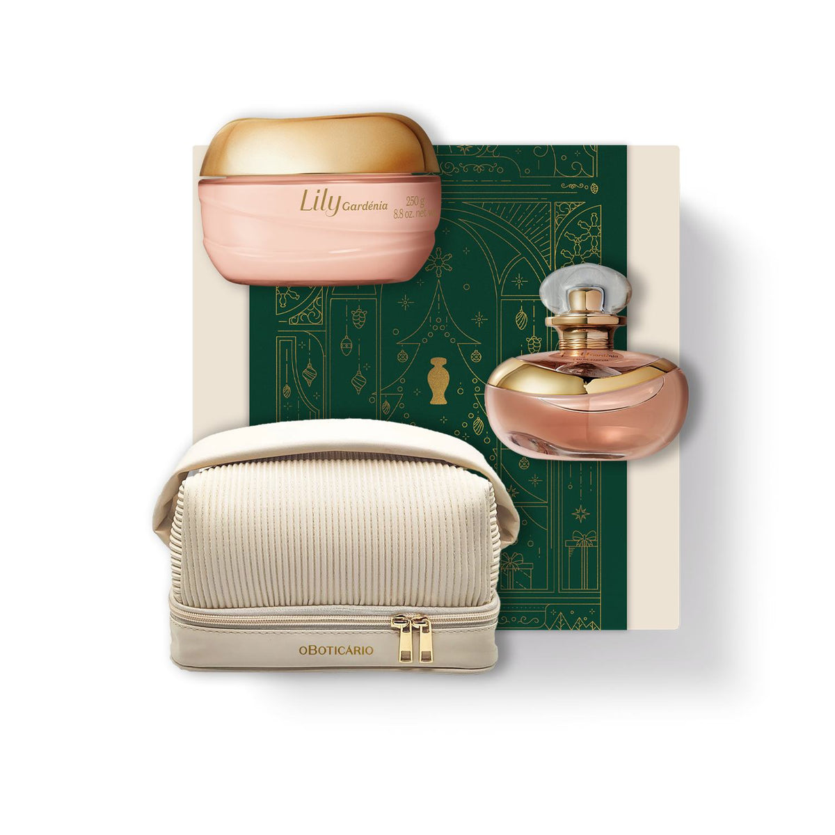 Lily Gardenia Timeless Floral Elegance Holiday Gift Set - O Boticário US - Lily - Gifts