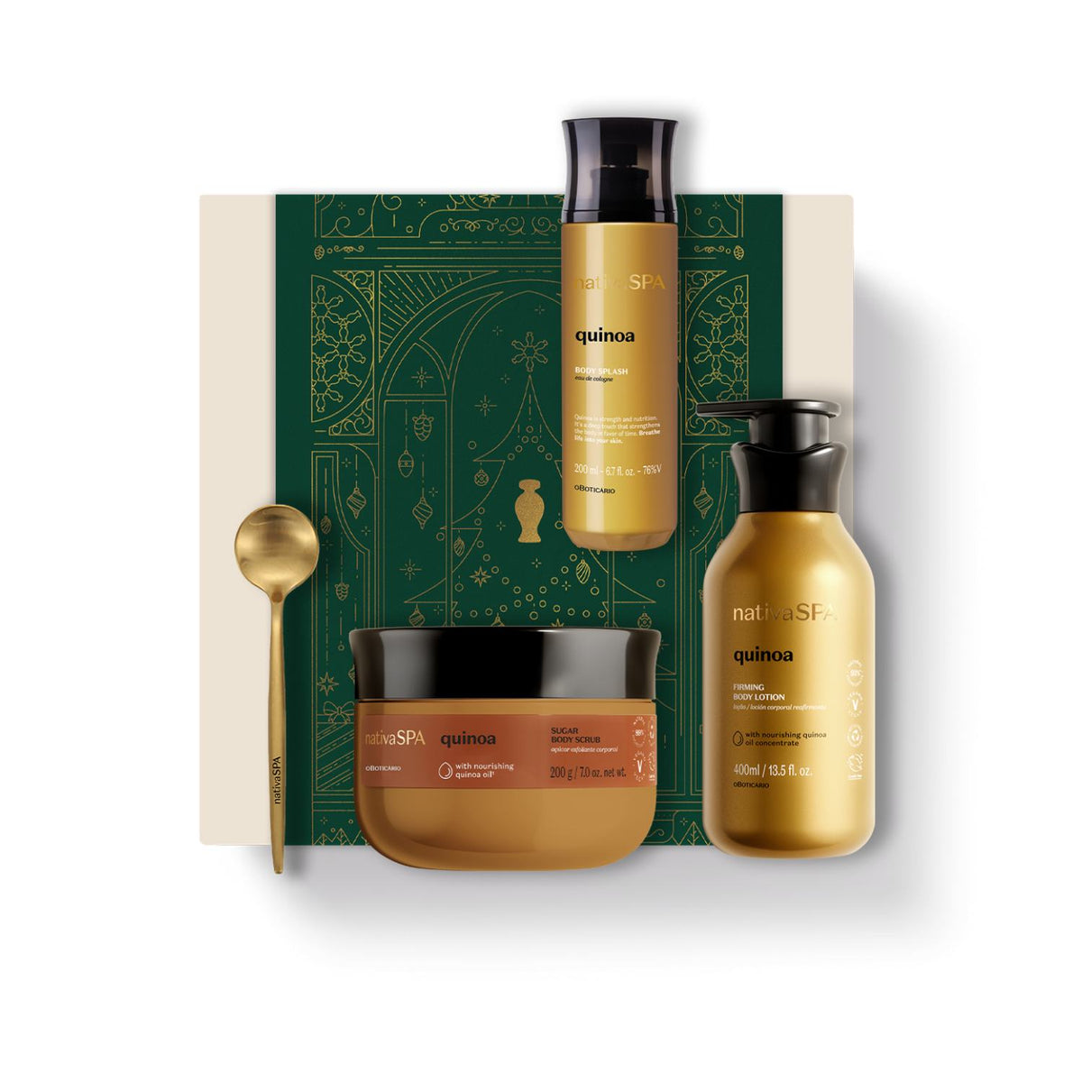 Nativa Spa Quinoa Deep Nourishing Holiday Gift Set - O Boticário US - Nativa SPA - Gifts