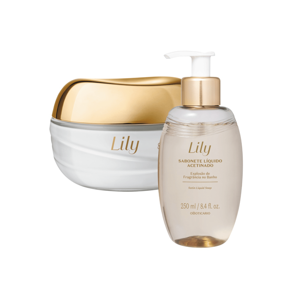 Lily Satin Duo Set - O Boticário US - Lily - Gifts