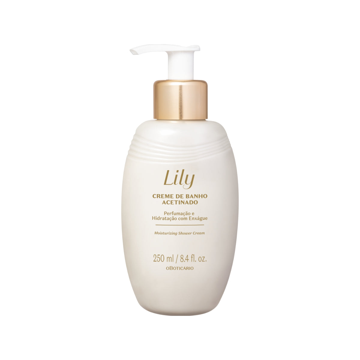 Lily Satin Cream Cleanser - O Boticário US - Lily - Bath & Body