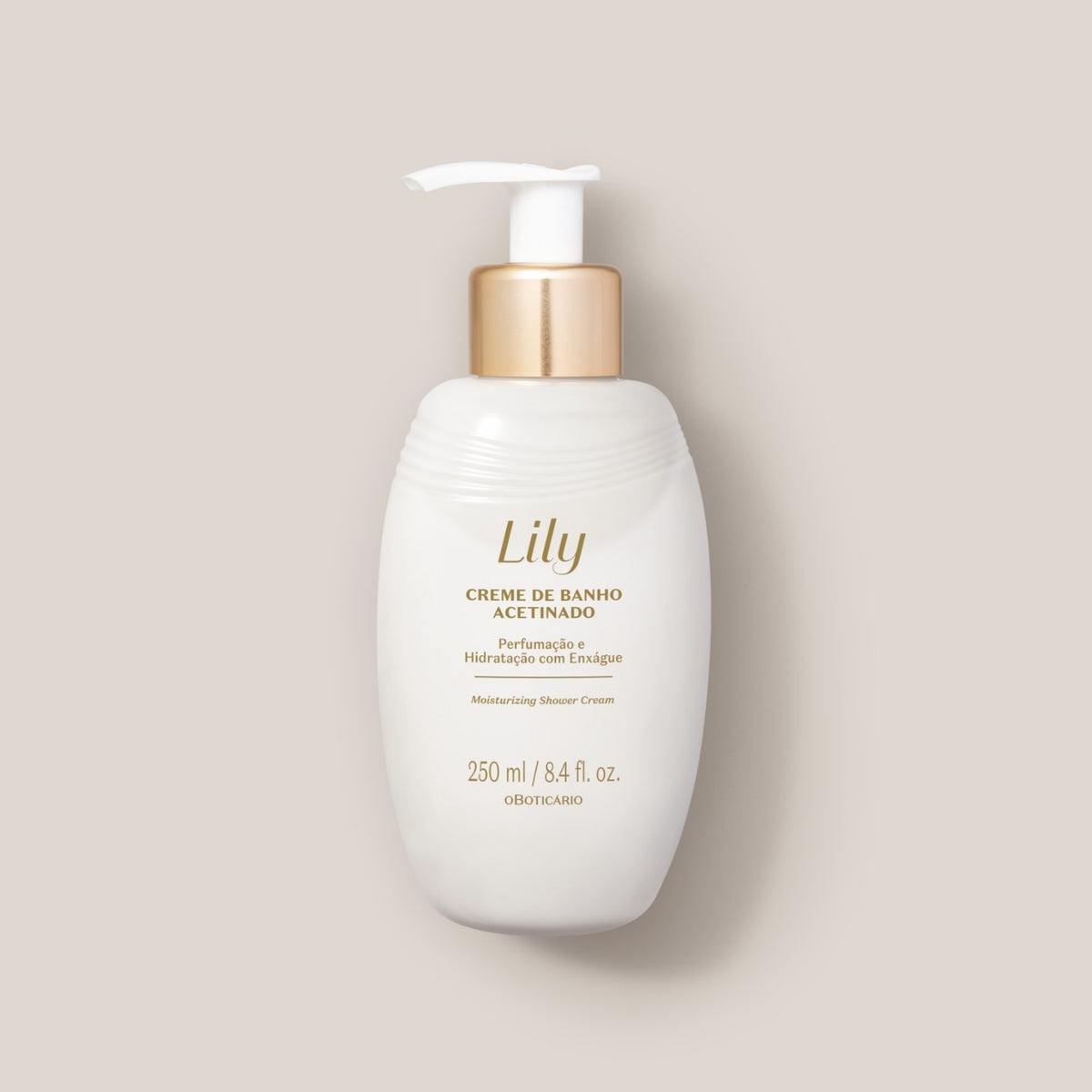 Lily Satin Cream Cleanser - O Boticário US - Lily - Bath & Body
