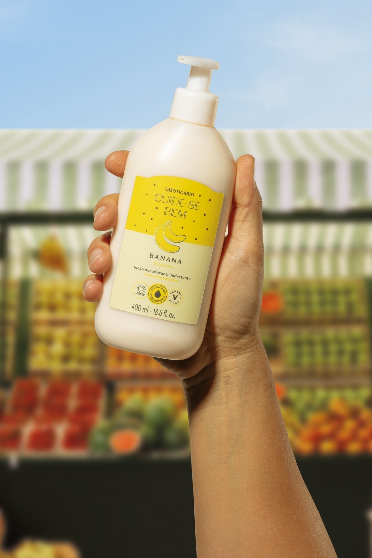 Cuide-se Bem Feira Banana Body Lotion