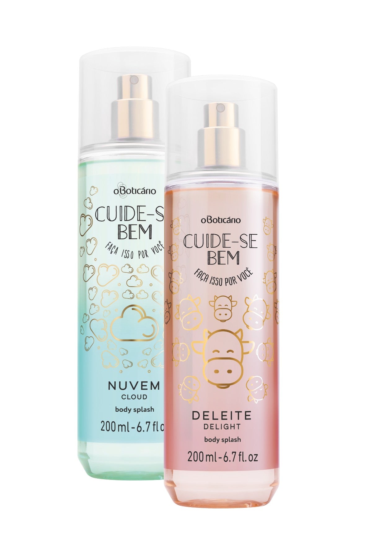 Cuide-se Bem Duo Body Splash Set