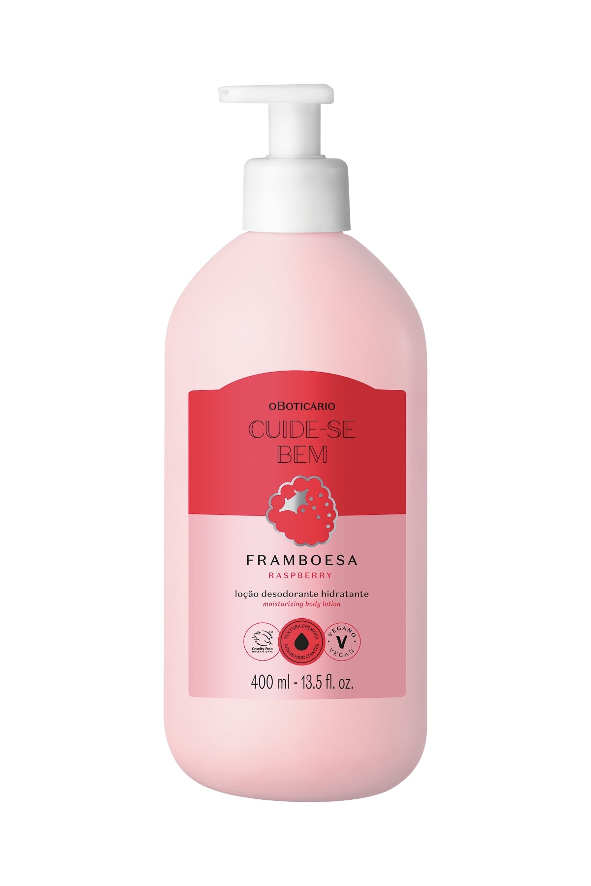 Cuide-se Bem Feira Raspberry Body Lotion