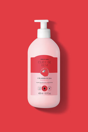 Cuide-se Bem Feira Raspberry Body Lotion