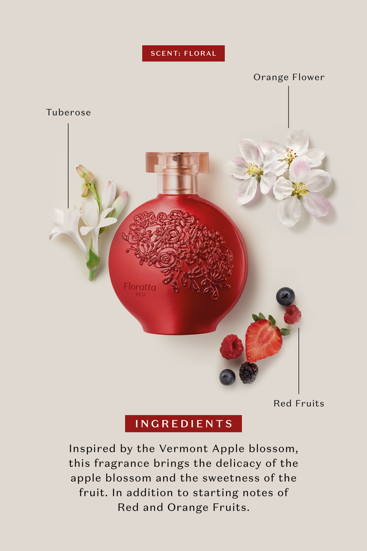 Floratta Red Eau de Toilette