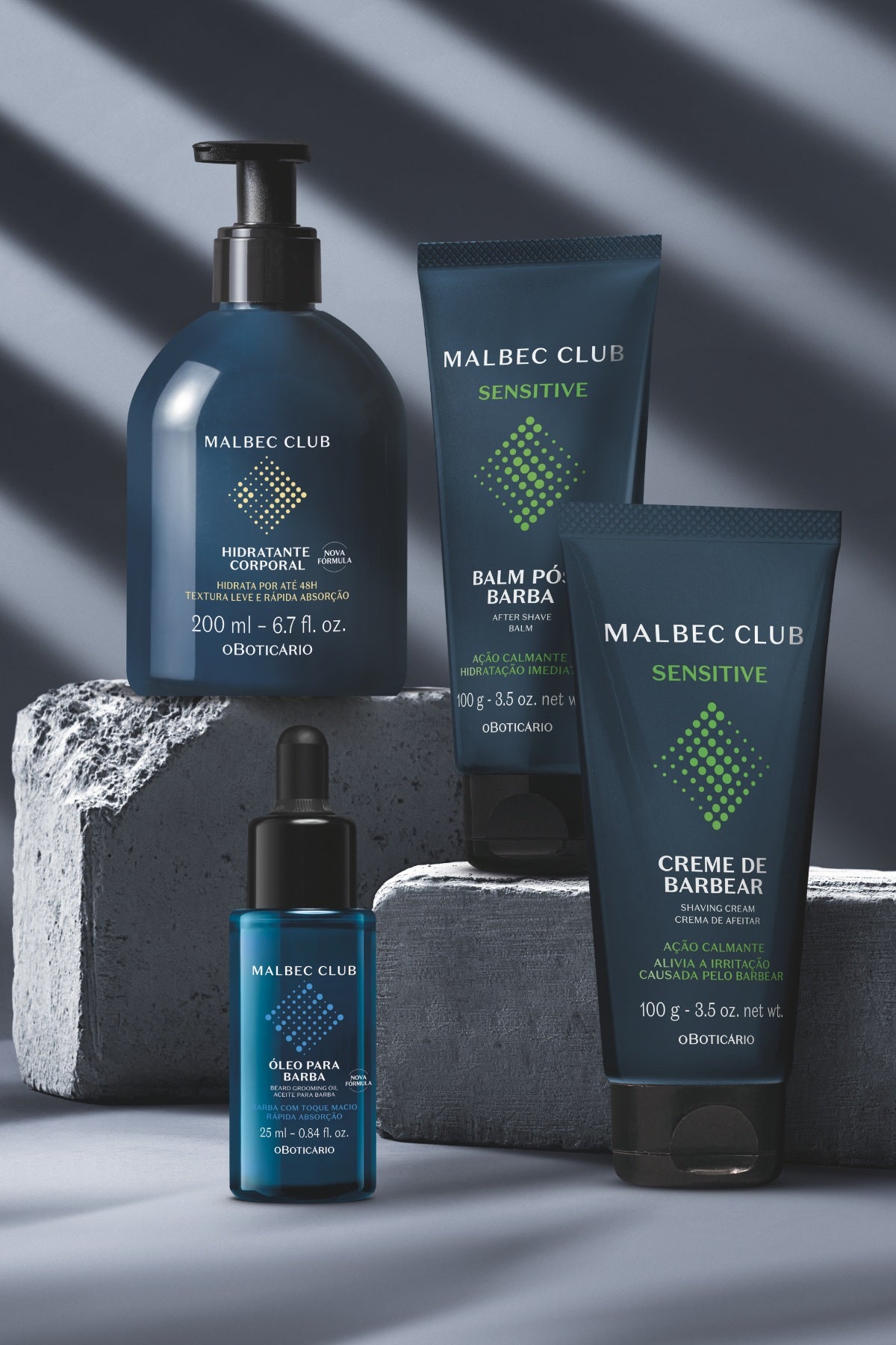 Malbec Club Sensitive Body Lotion for Men