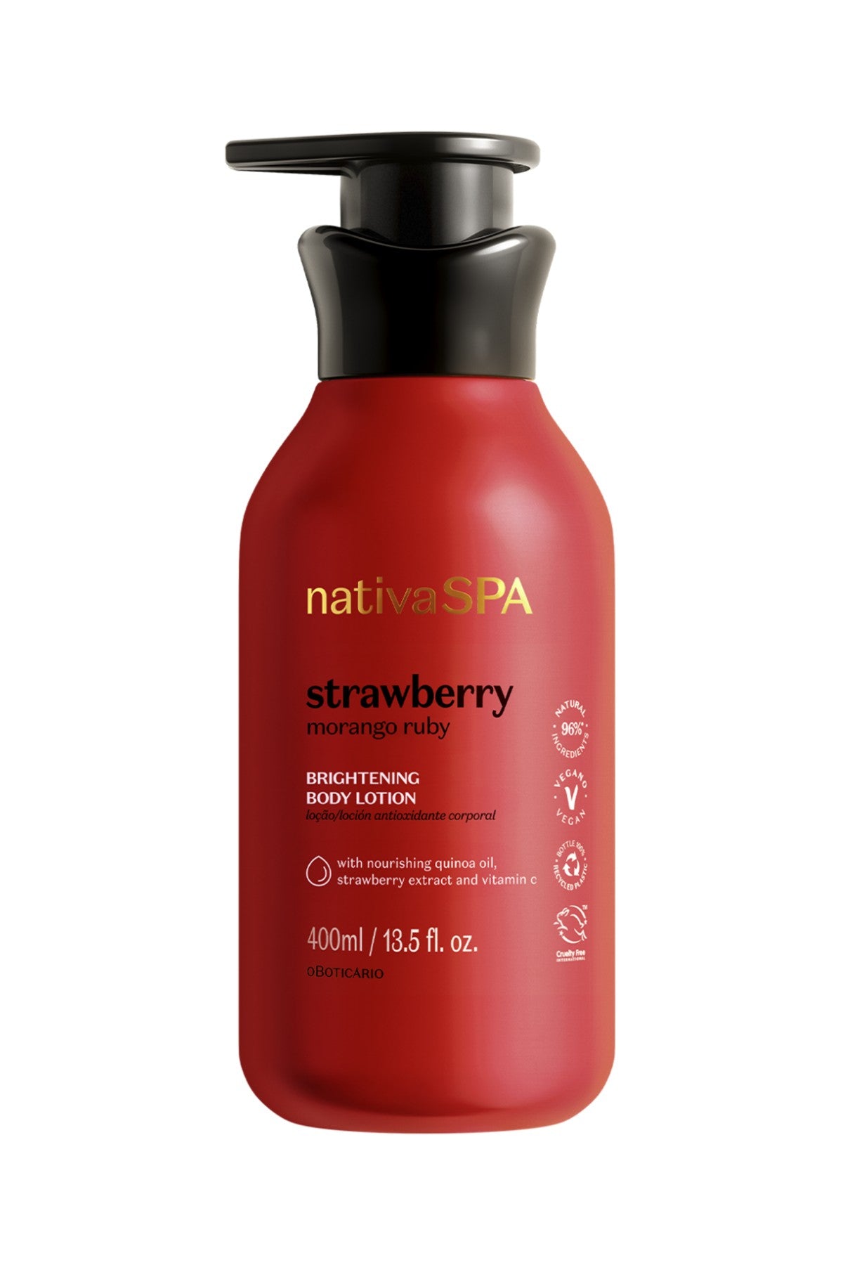 Nativa SPA Strawberry Body Lotion - LIMITED EDITION