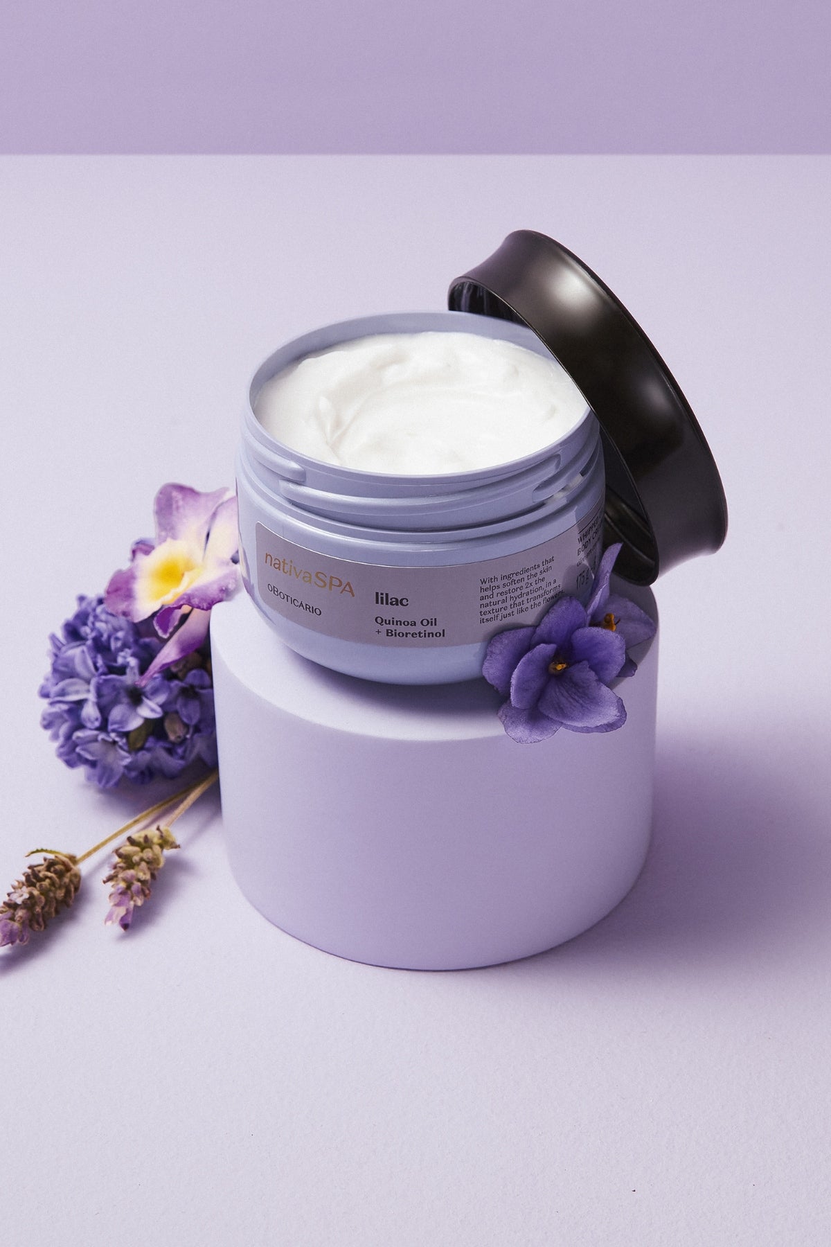 Nativa SPA Lilac Smoothing Whipped Oil Body Cream