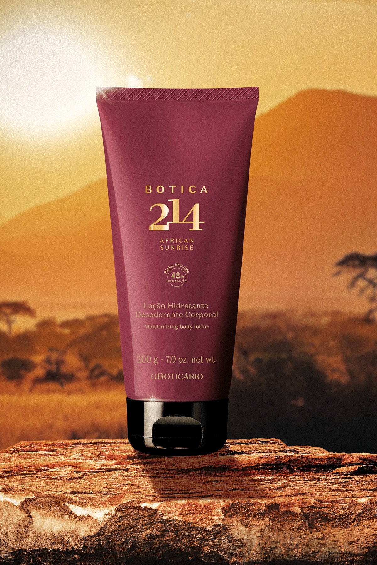 Botica 214 African Body Lotion for Men