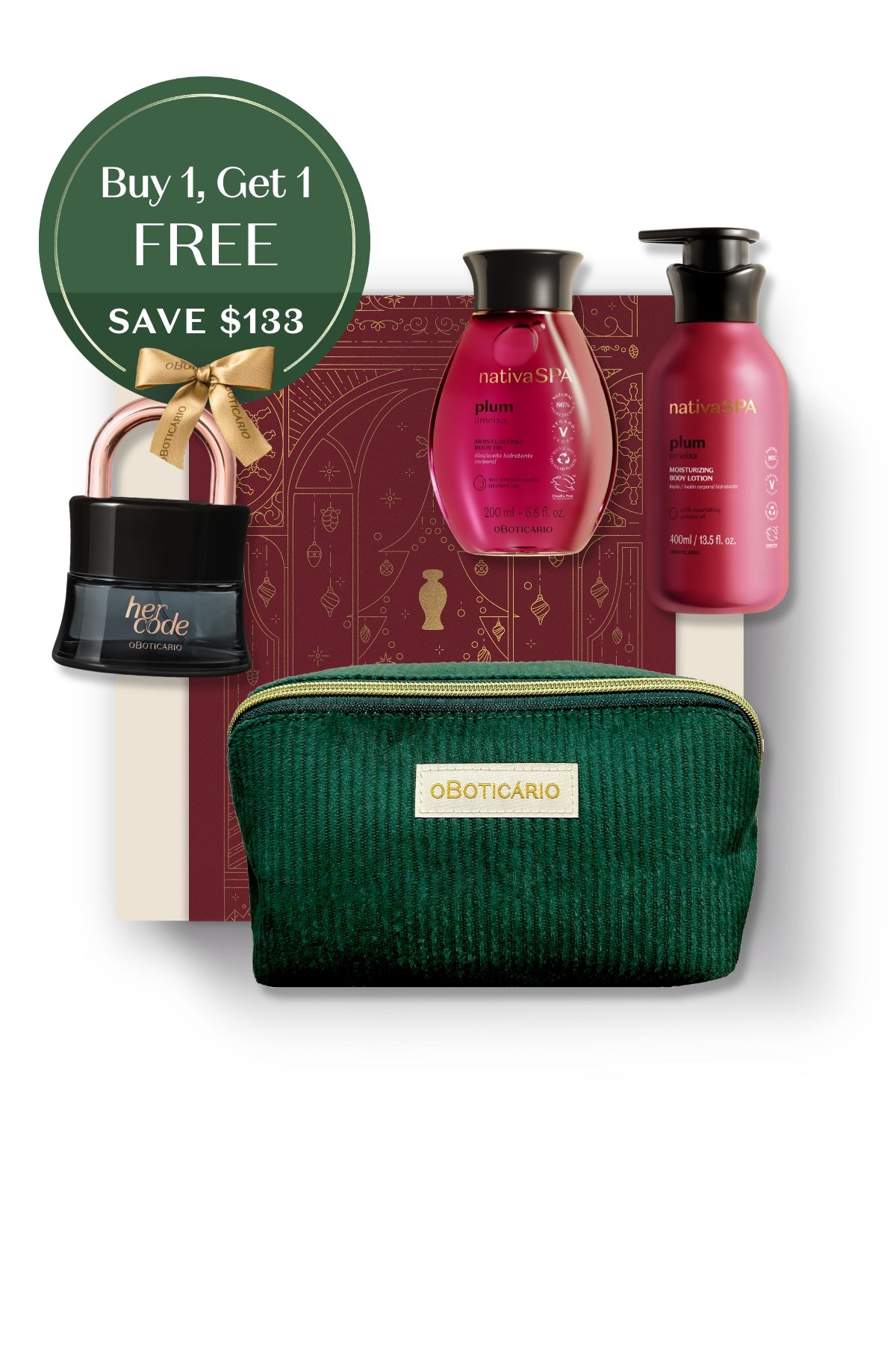 Her Code & Plum Holiday Gift Set