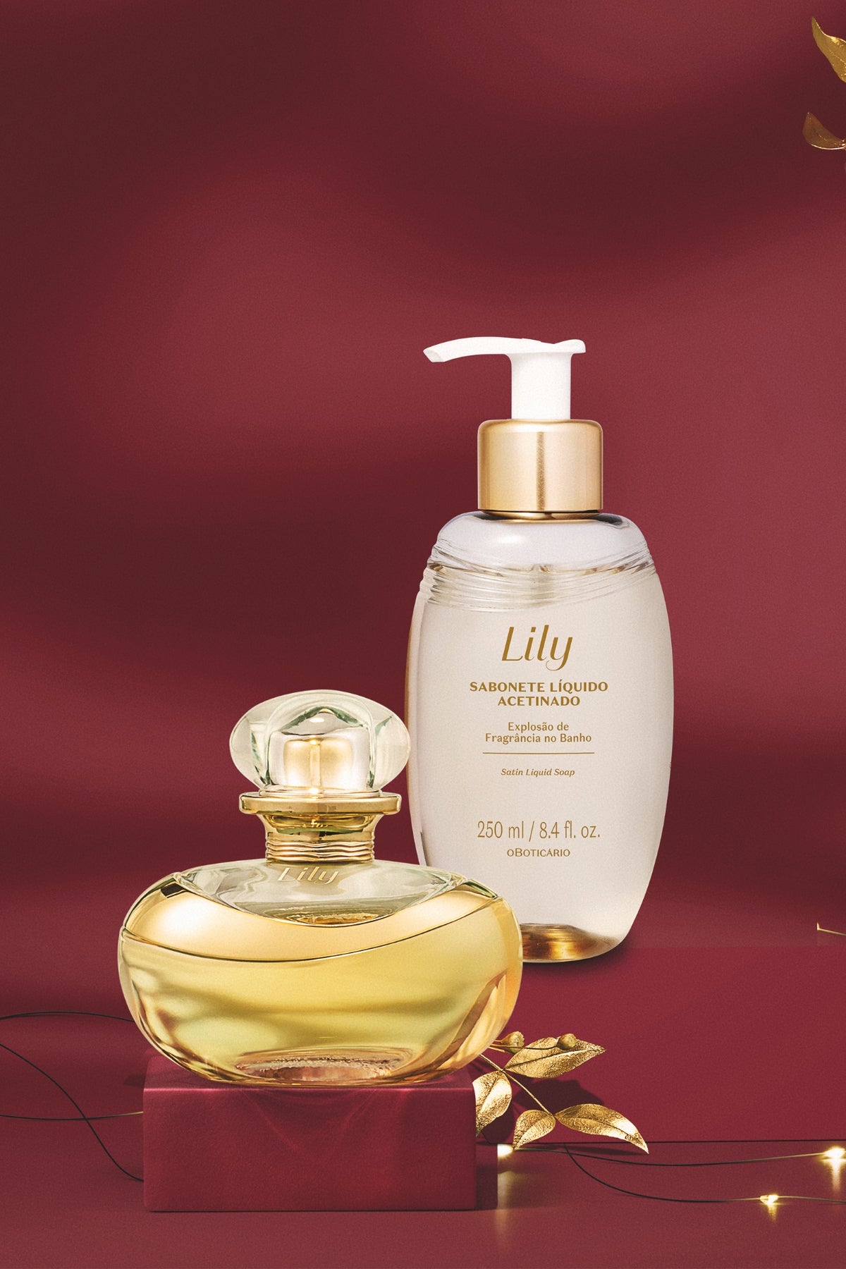 Lily Duo Bath & Fragrance Gift Set