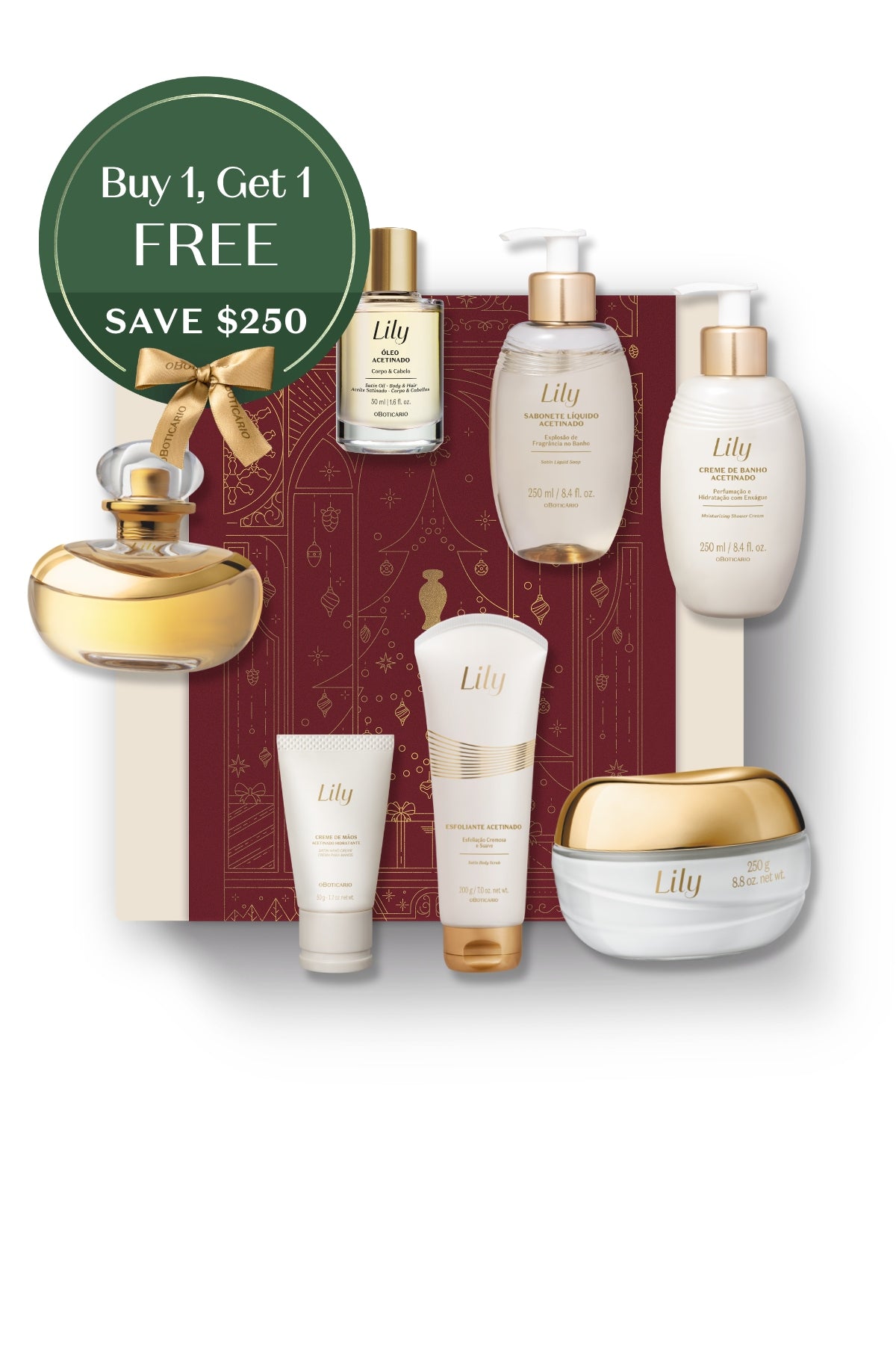 Lily Deluxe Complete Care Holiday Gift Set