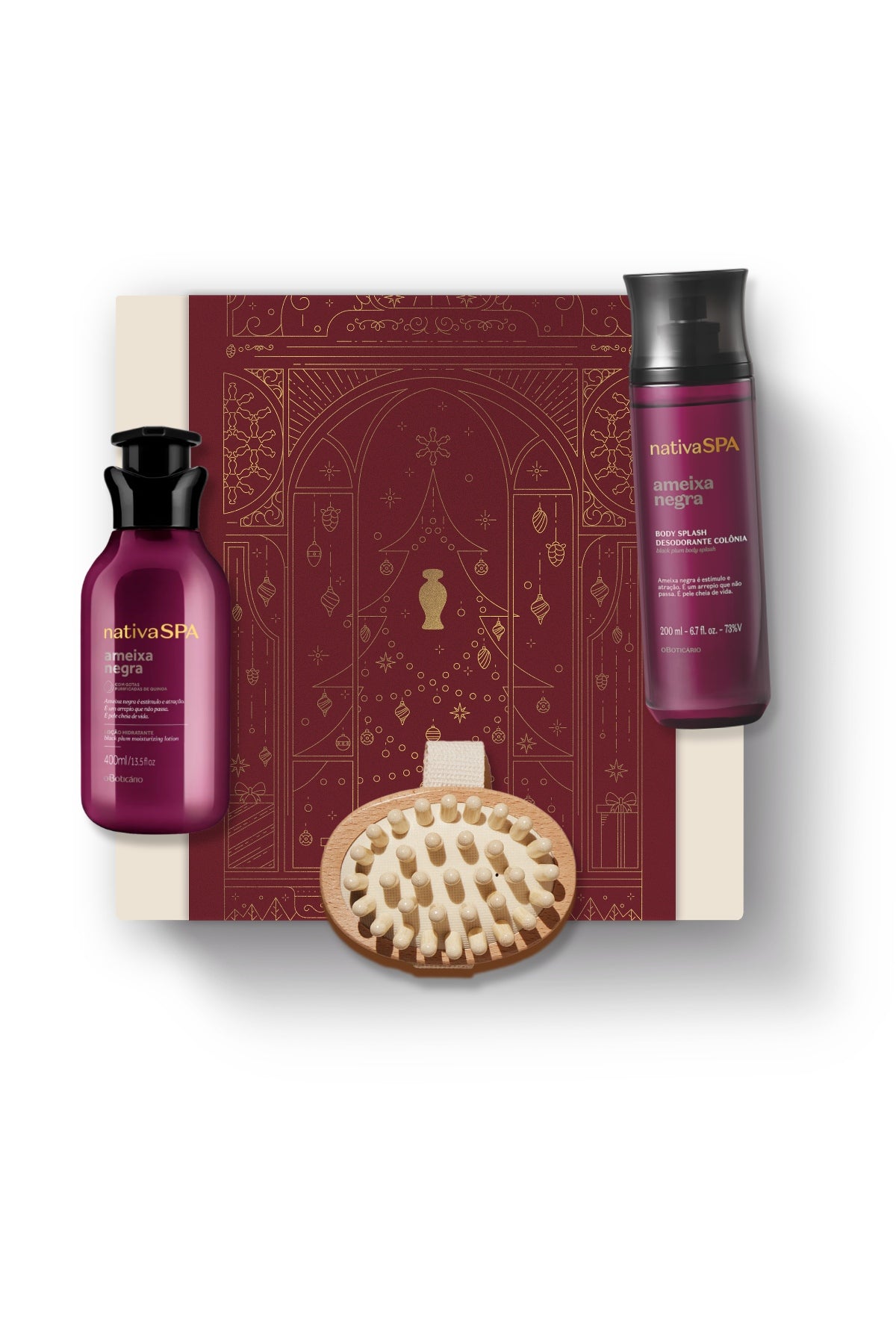 Nativa SPA Black Plum Holiday Gift Set