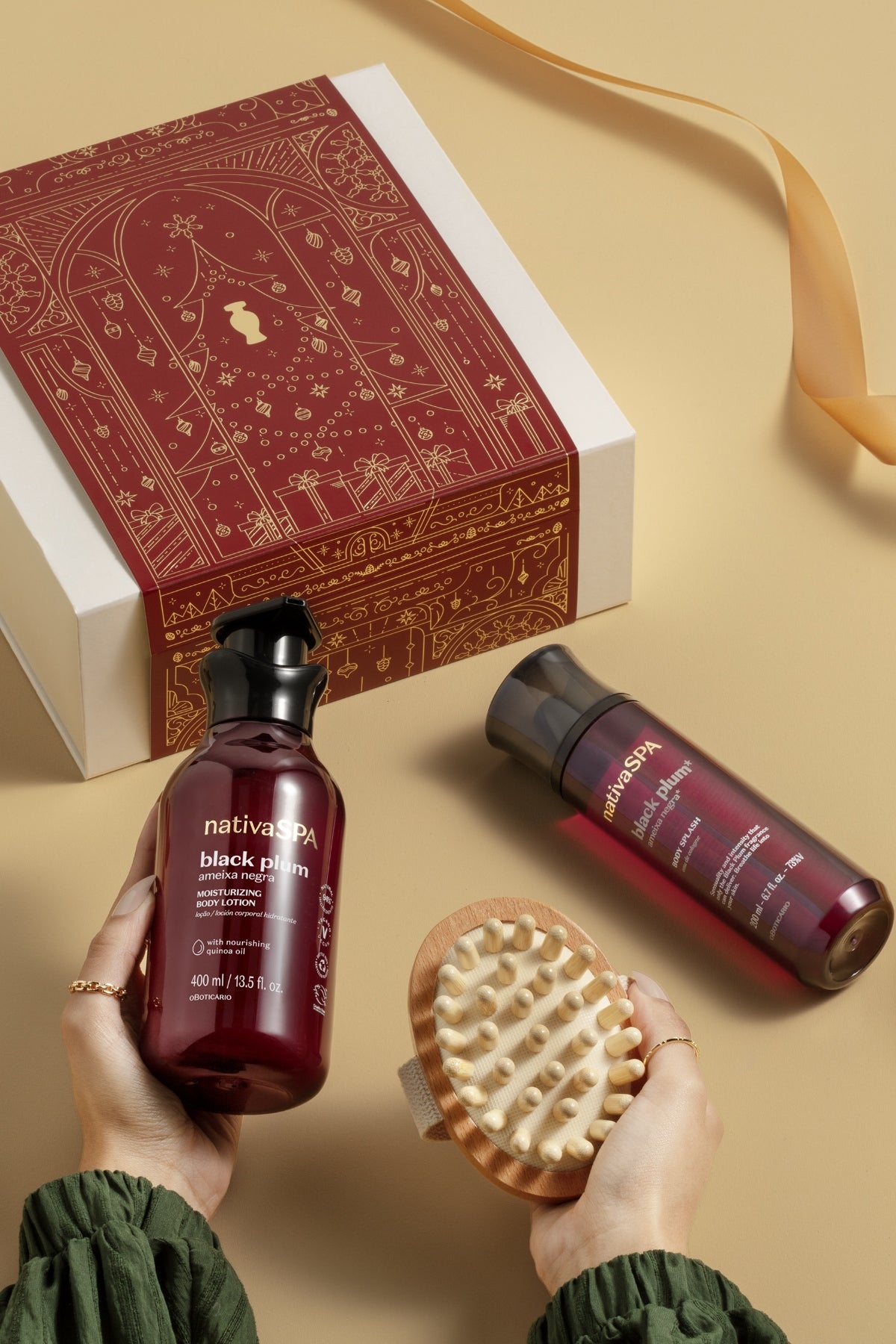 Nativa SPA Black Plum Holiday Gift Set