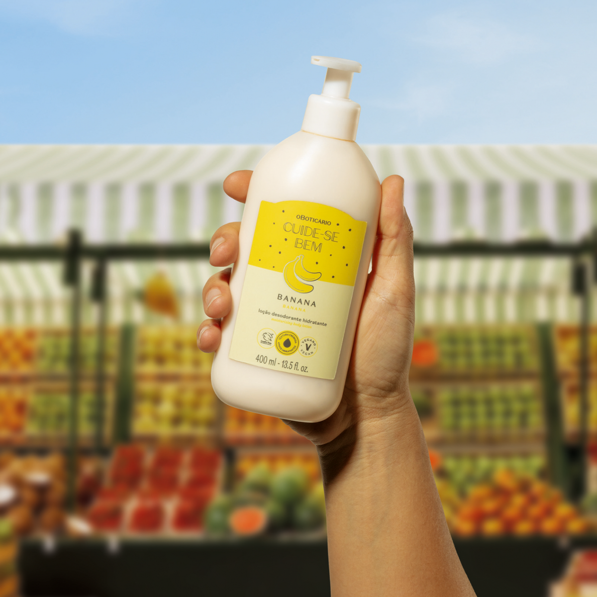 Cuide-se Bem Feira Banana Body Lotion