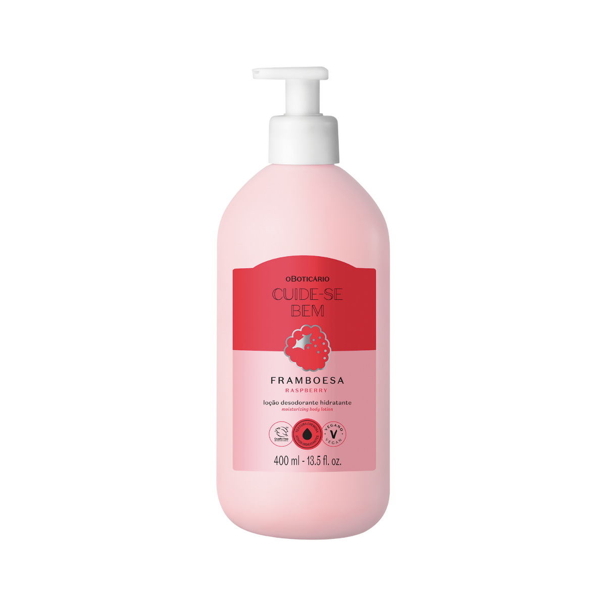 Cuide-se Bem Feira Raspberry Body Lotion