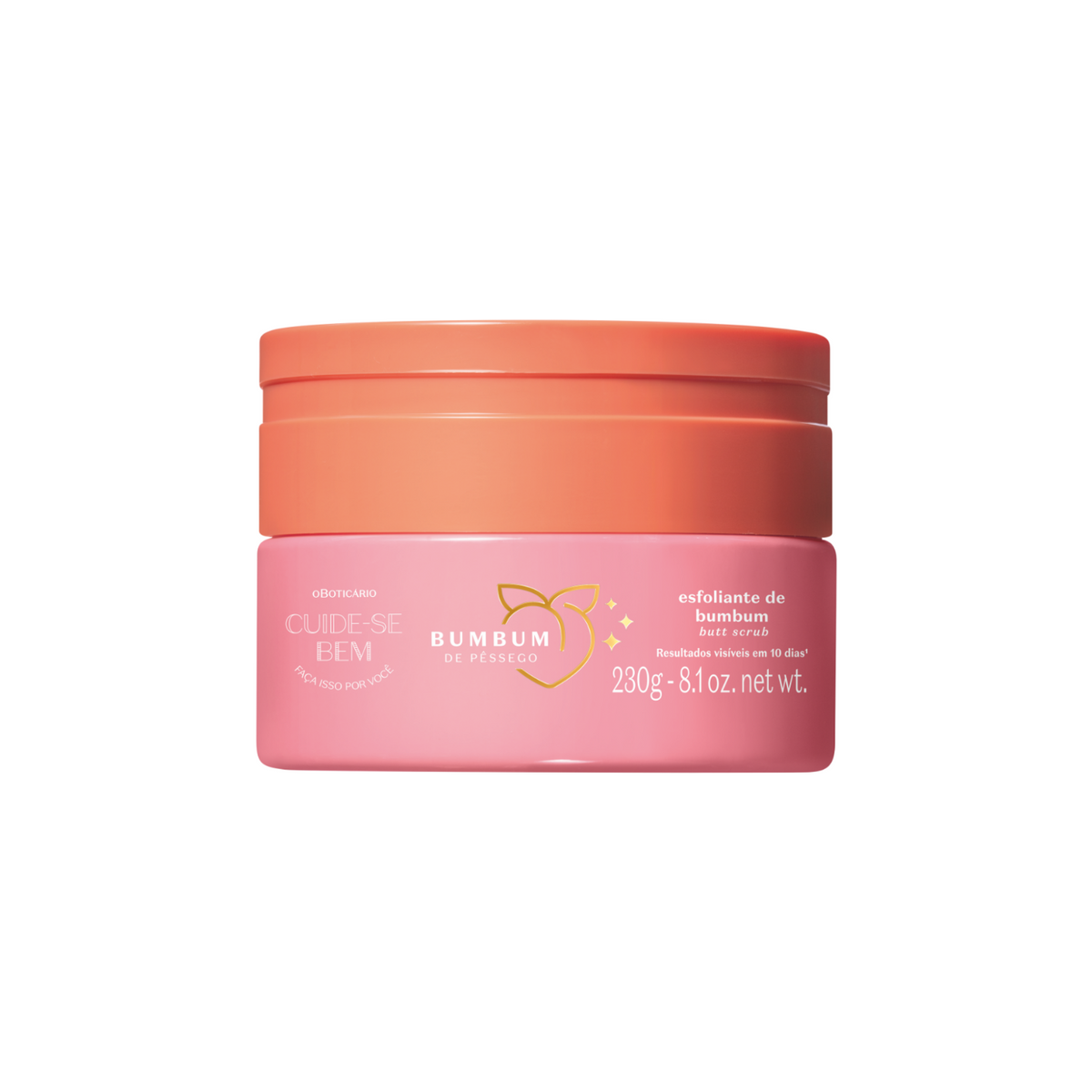 Cuide-se Bem Peach "Bumbum" Scrub - Limited Edition
