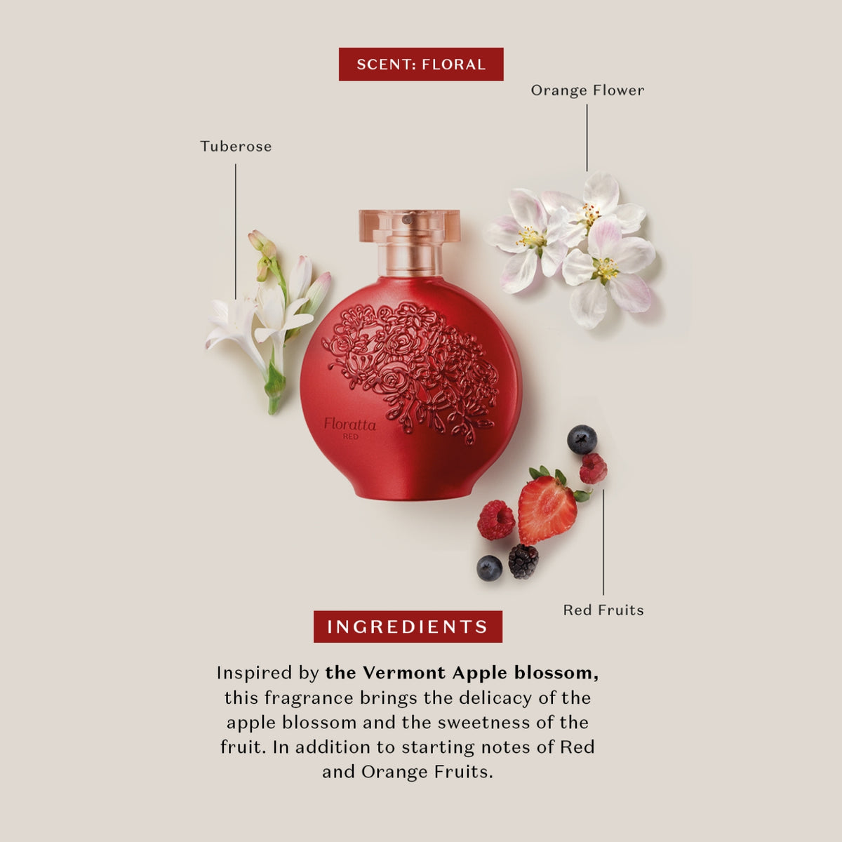 Floratta Red Eau de Toilette