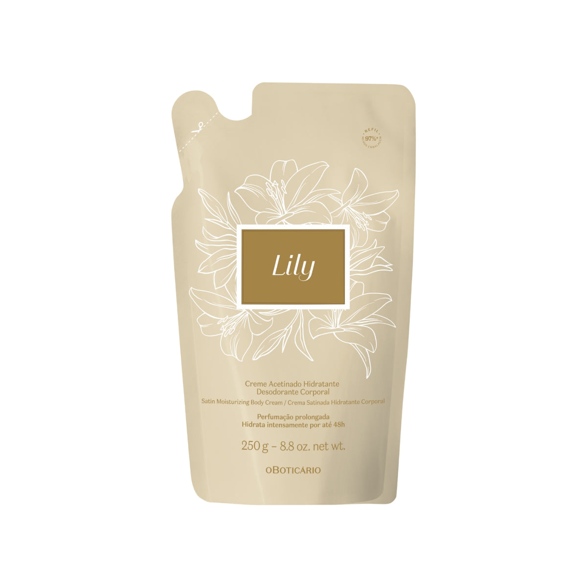 Lily Satin Body Cream Refill