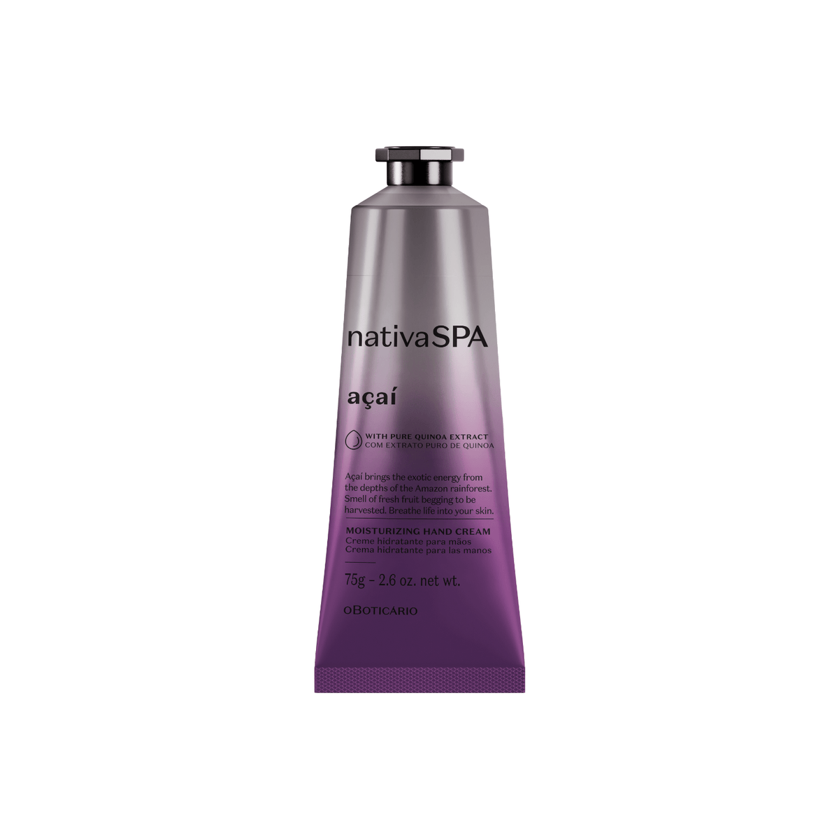 Nativa SPA Açaí Moisturizing Hand Cream - O Boticário US - Nativa SPA - Bath & Body
