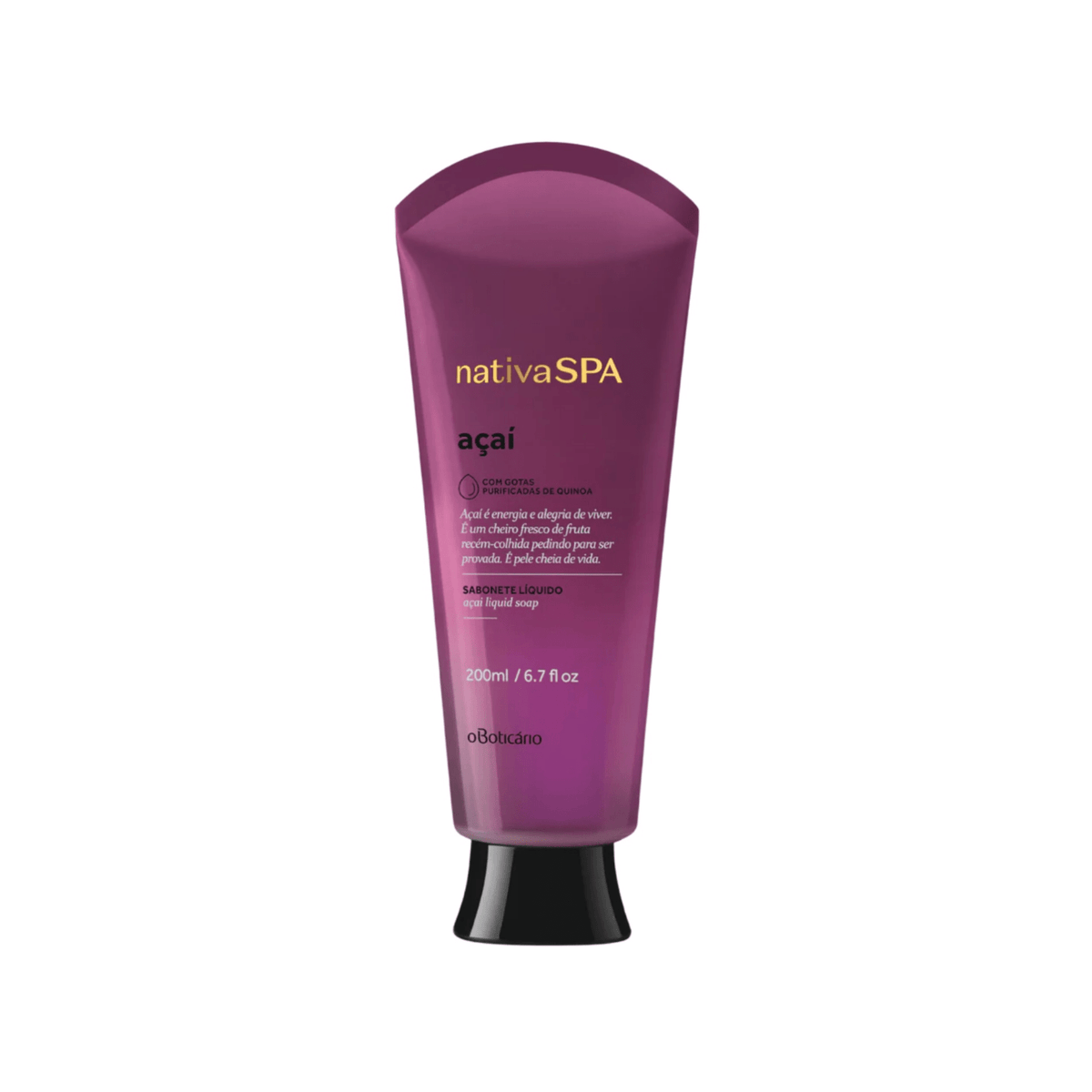 Nativa SPA Açaí Liquid Body Soap - O Boticário US - Nativa SPA - Bath & Body