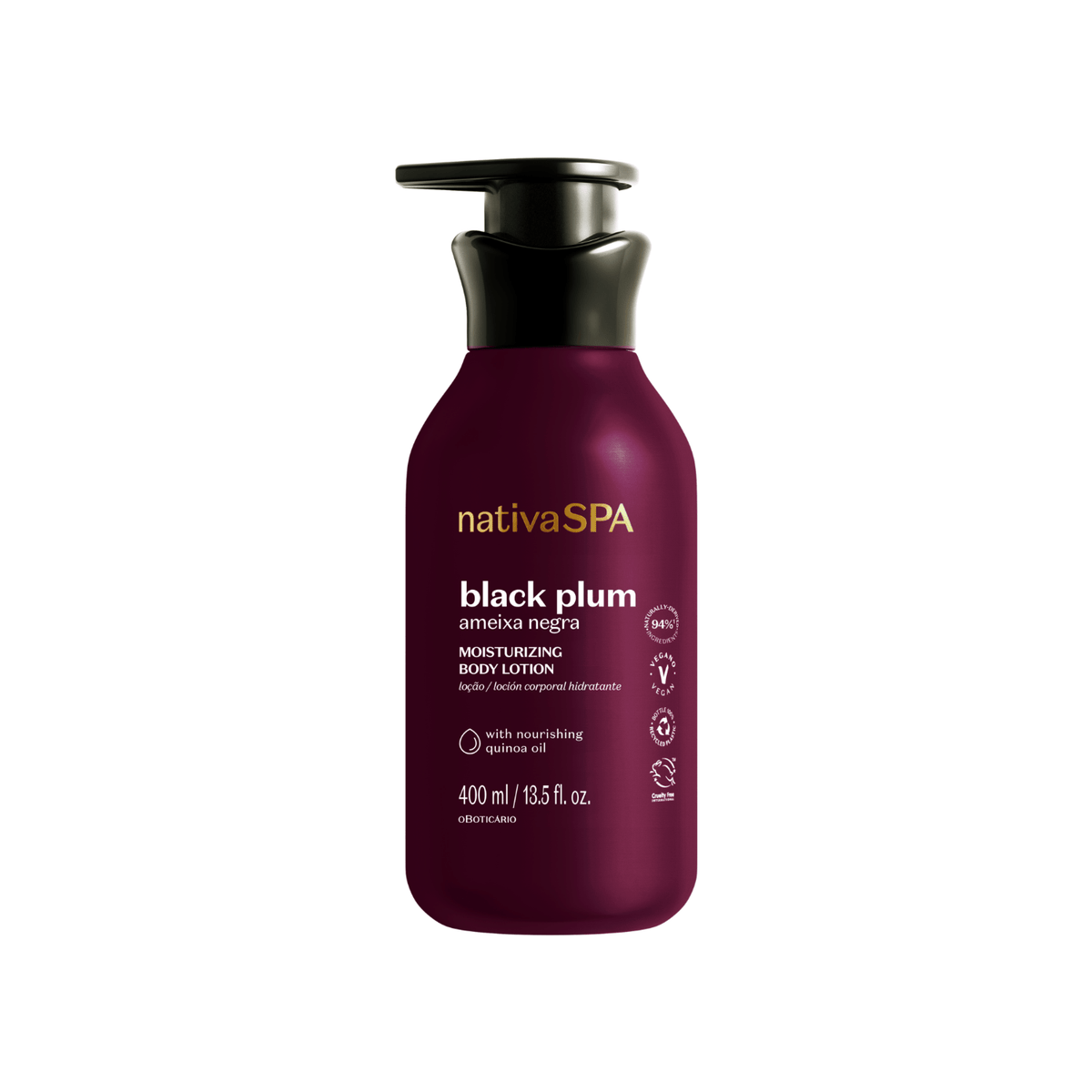 Nativa SPA Black Plum Body Lotion - O Boticário US - Nativa SPA - Bath & Body