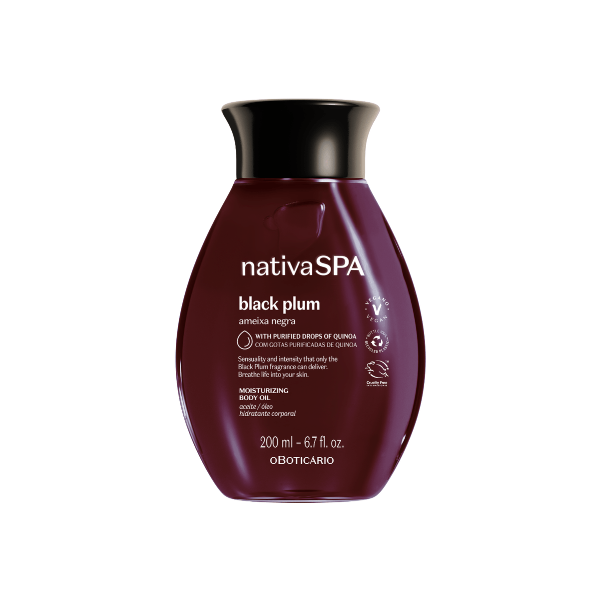 Nativa SPA Black Plum Body Oil - O Boticário US - Nativa SPA - Bath & Body