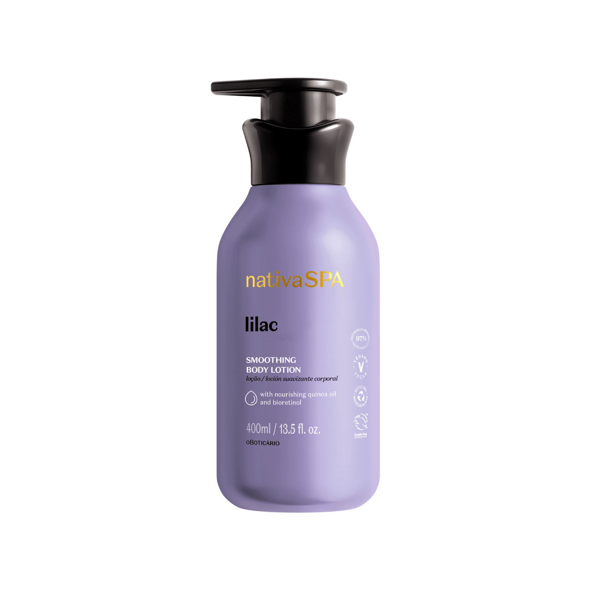 Nativa SPA Lilac Smoothing Body Lotion - O Boticário US - Nativa SPA - Bath & Body
