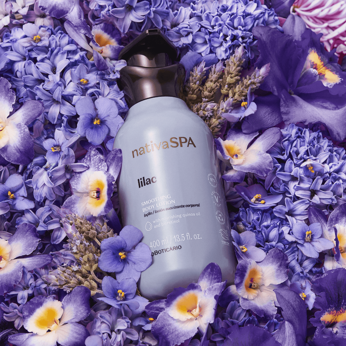 Nativa SPA Lilac Smoothing Gift Set - O Boticário US - Nativa SPA - Gifts