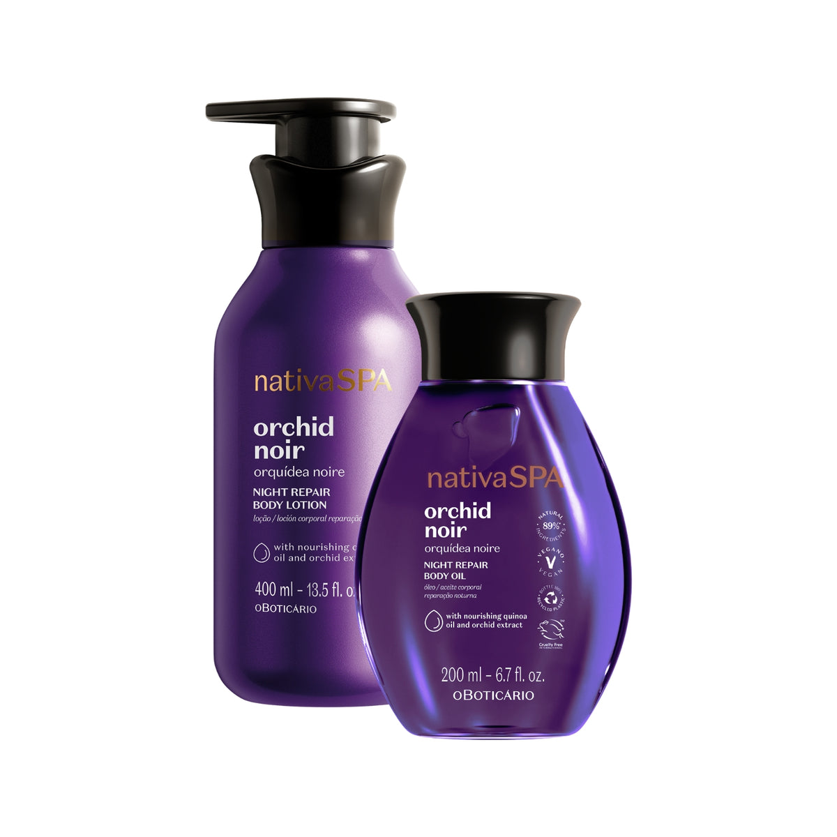 Nativa SPA Orchid Noir Set - O Boticário US - Nativa SPA - Gifts