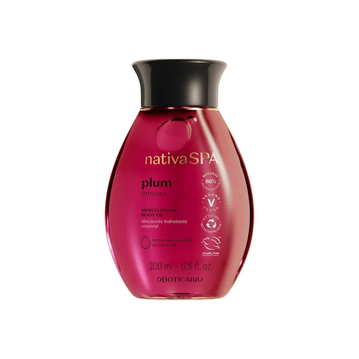 Nativa Spa Plum Body Oil - O Boticário US - Nativa SPA - Bath & Body