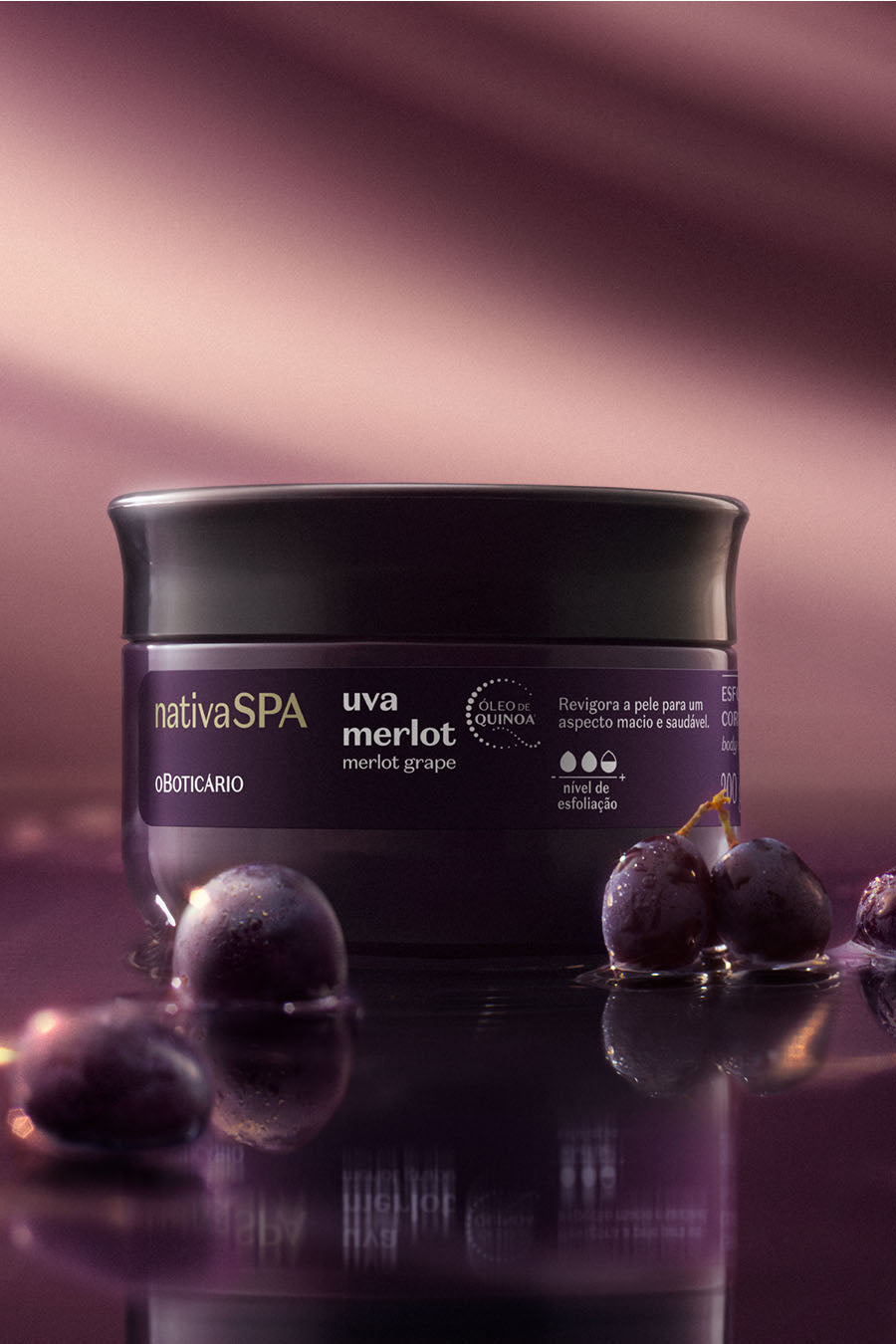 Nativa SPA Merlot Grape Set - O Boticário US - Nativa SPA - Gifts