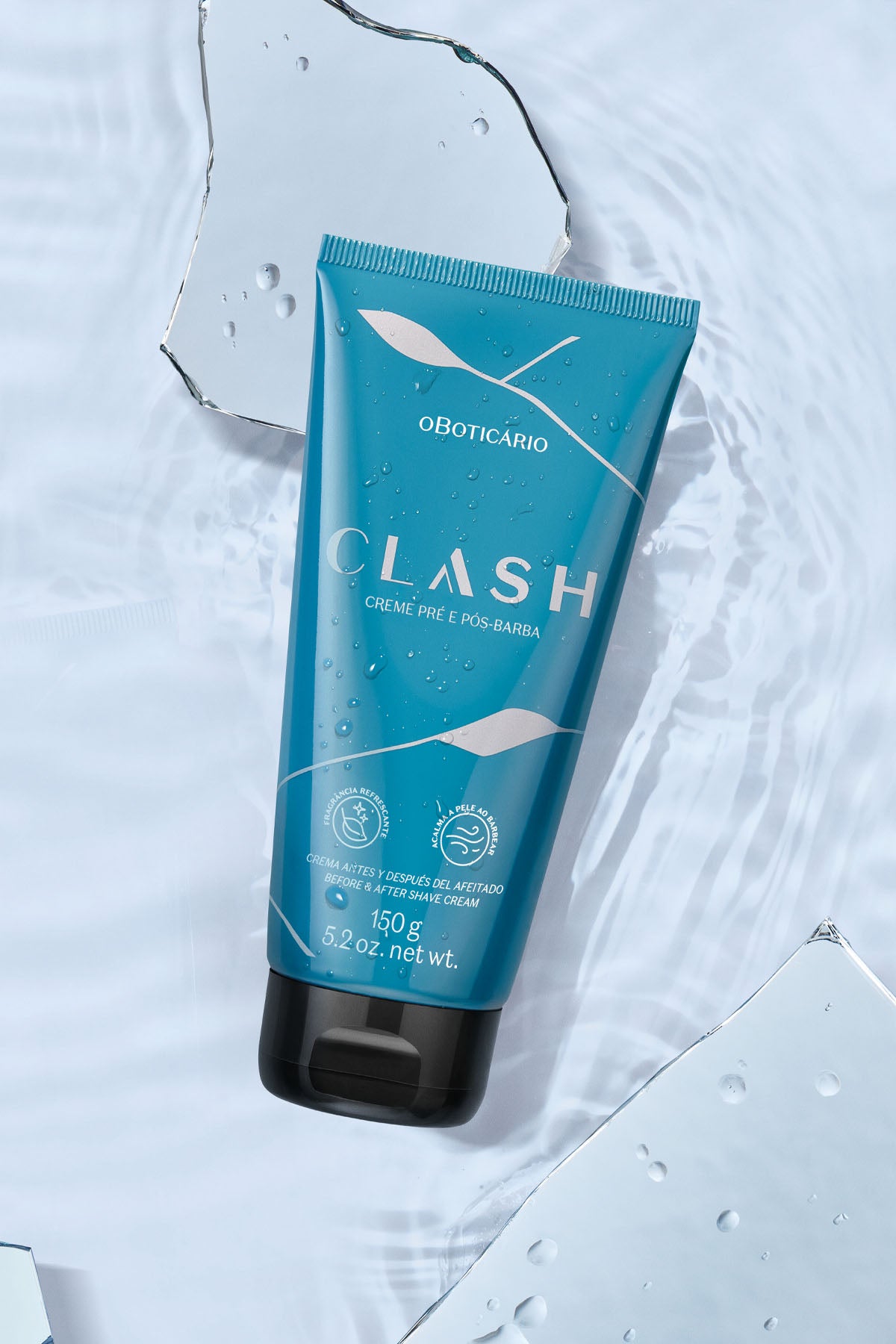 Clash Pre & Post Shave Cream - O Boticário US - Clash - Grooming