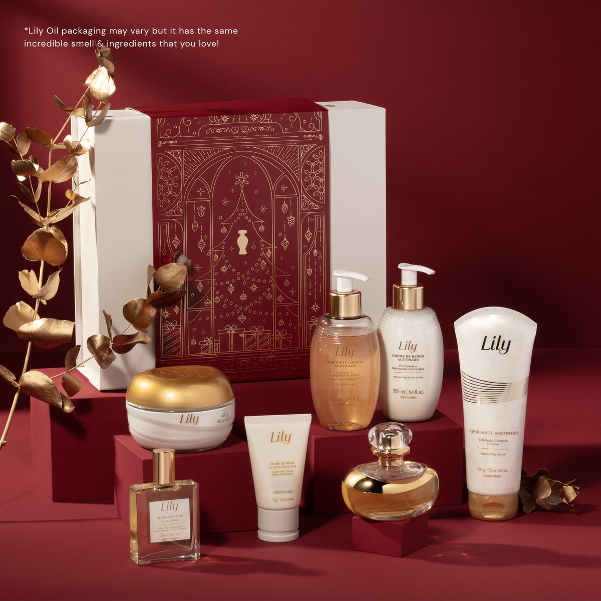 Lily Deluxe Complete Care Holiday Gift Set - O Boticário US - Lily - Gifts