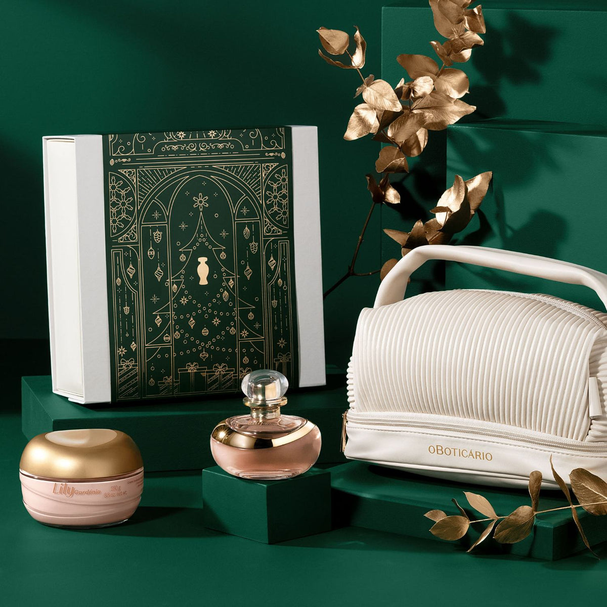 Lily Gardenia Timeless Floral Elegance Holiday Gift Set - O Boticário US - Lily - Gifts