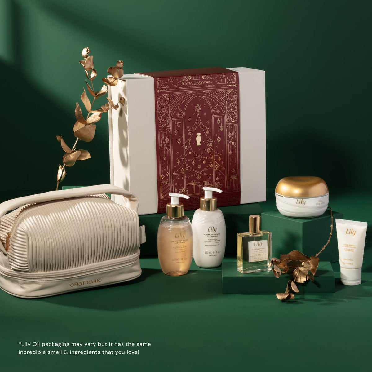 Lily Bath & Body Holiday Gift Set - O Boticário US - Lily - Gifts