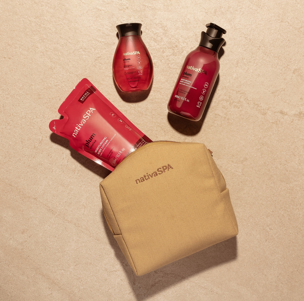 Nativa SPA Plum Holiday Gift Set