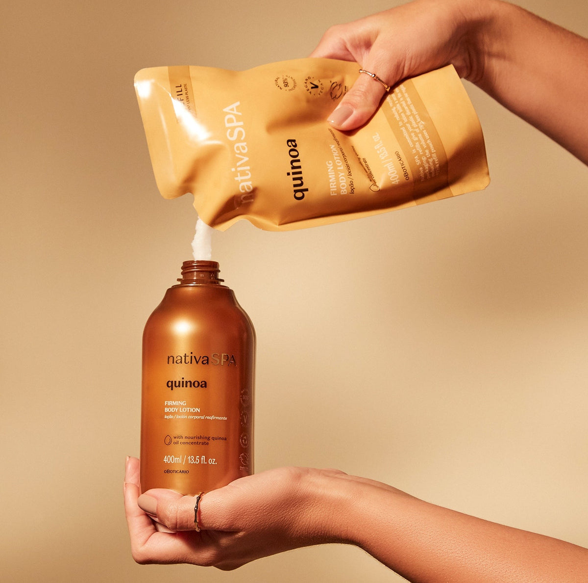 Quinoa Firming Lotion Refill - O Boticário US - Macy's - Refills