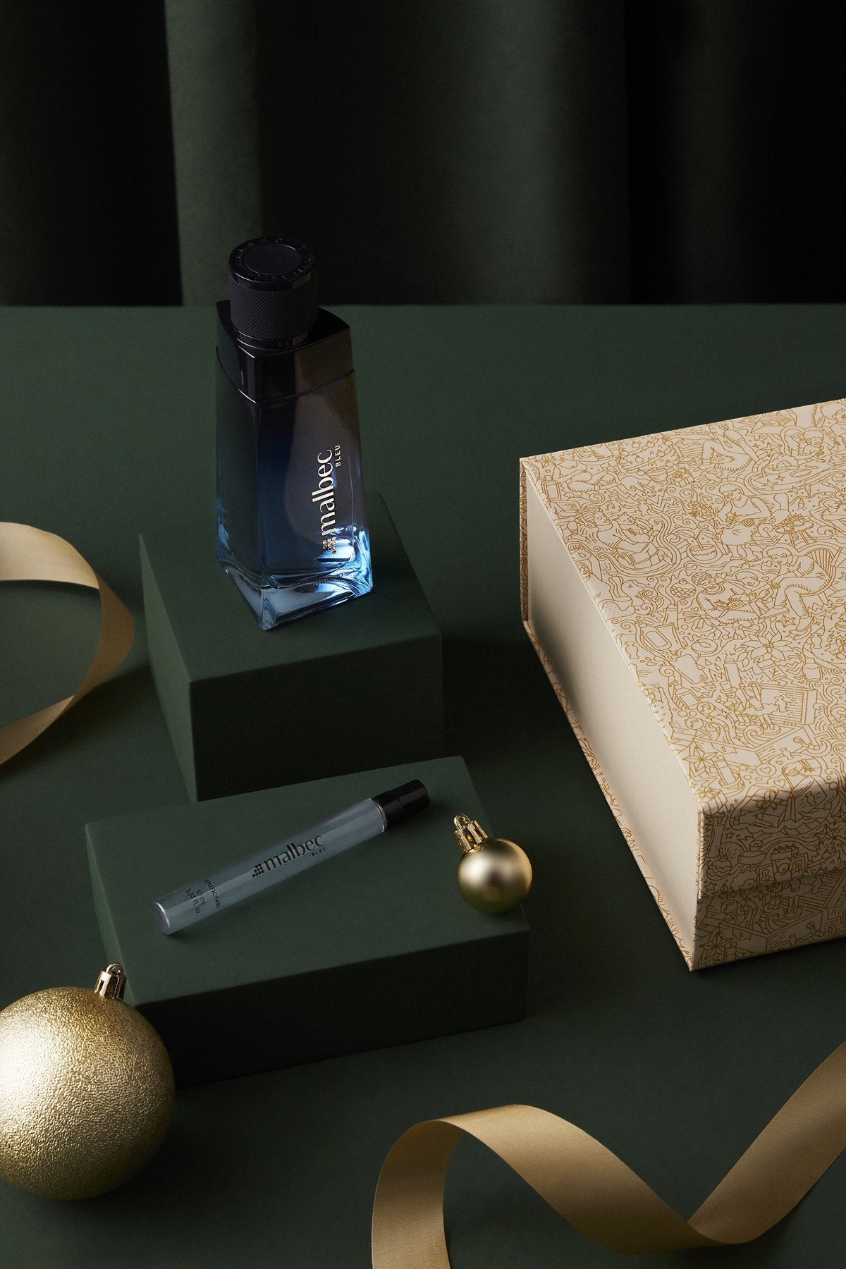 Malbec Bleu with Mini Holiday Gift Set - O Boticário US -Malbec-Gifts
