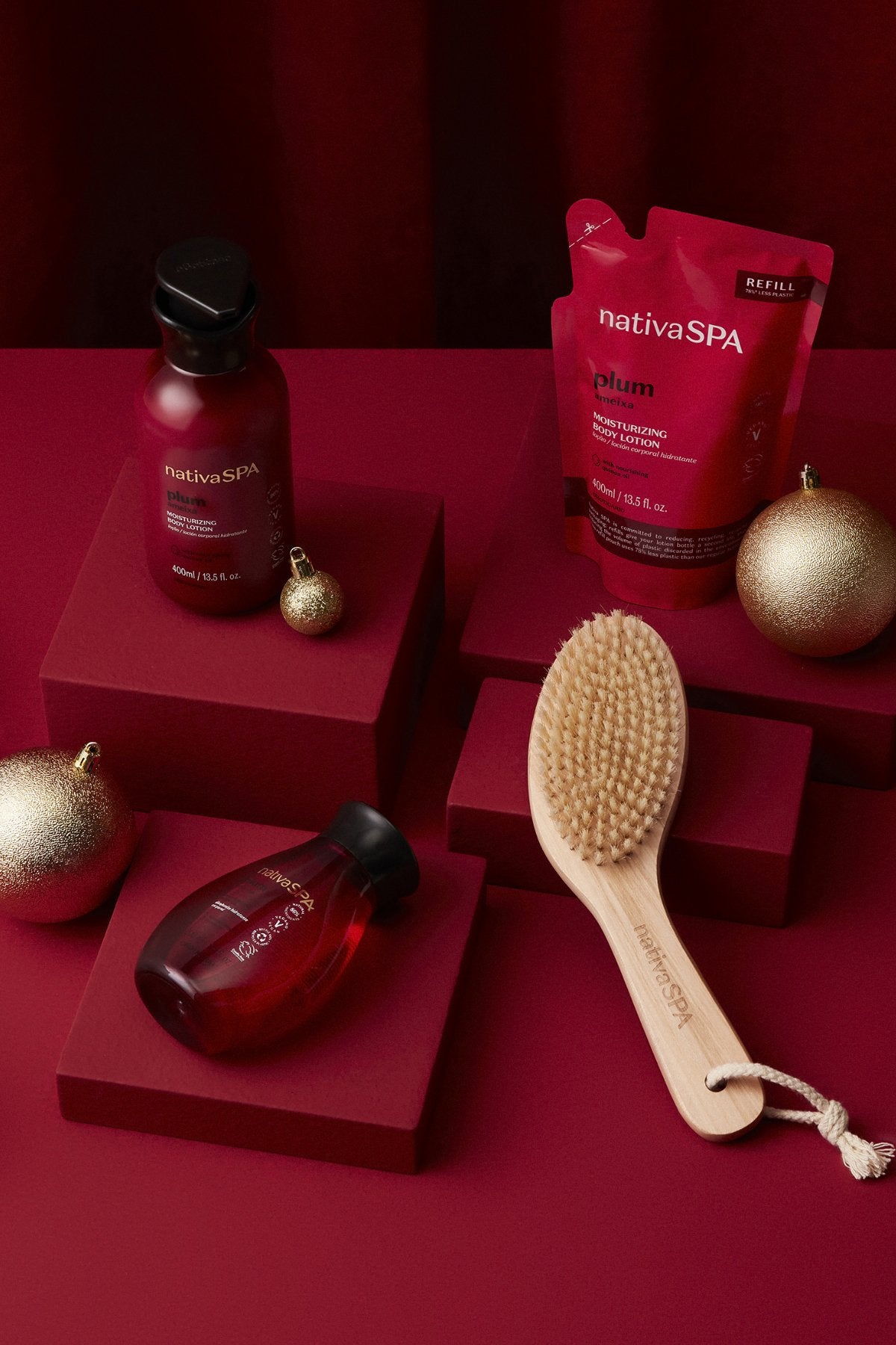 Nativa SPA Plum Deluxe Holiday Gift Set - O Boticário US -Nativa SPA-Gifts